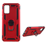 PC + TPU Hybrid Anti-drop Phone Shell with Ring Kickstand Design for Samsung Galaxy A02s (166.5mm)