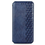 For Samsung Galaxy A71 SM-A715 PU Leather Case Rhombus Imprint Wallet Stand Phone Cover