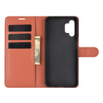 Litchi Texture Wallet Leather Protector Phone Stand Cover for Samsung Galaxy A32 5G / M32 5G