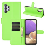 Litchi Texture Wallet Leather Protector Phone Stand Cover for Samsung Galaxy A32 5G / M32 5G