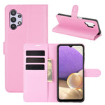 Litchi Texture Wallet Leather Protector Phone Stand Cover for Samsung Galaxy A32 5G / M32 5G