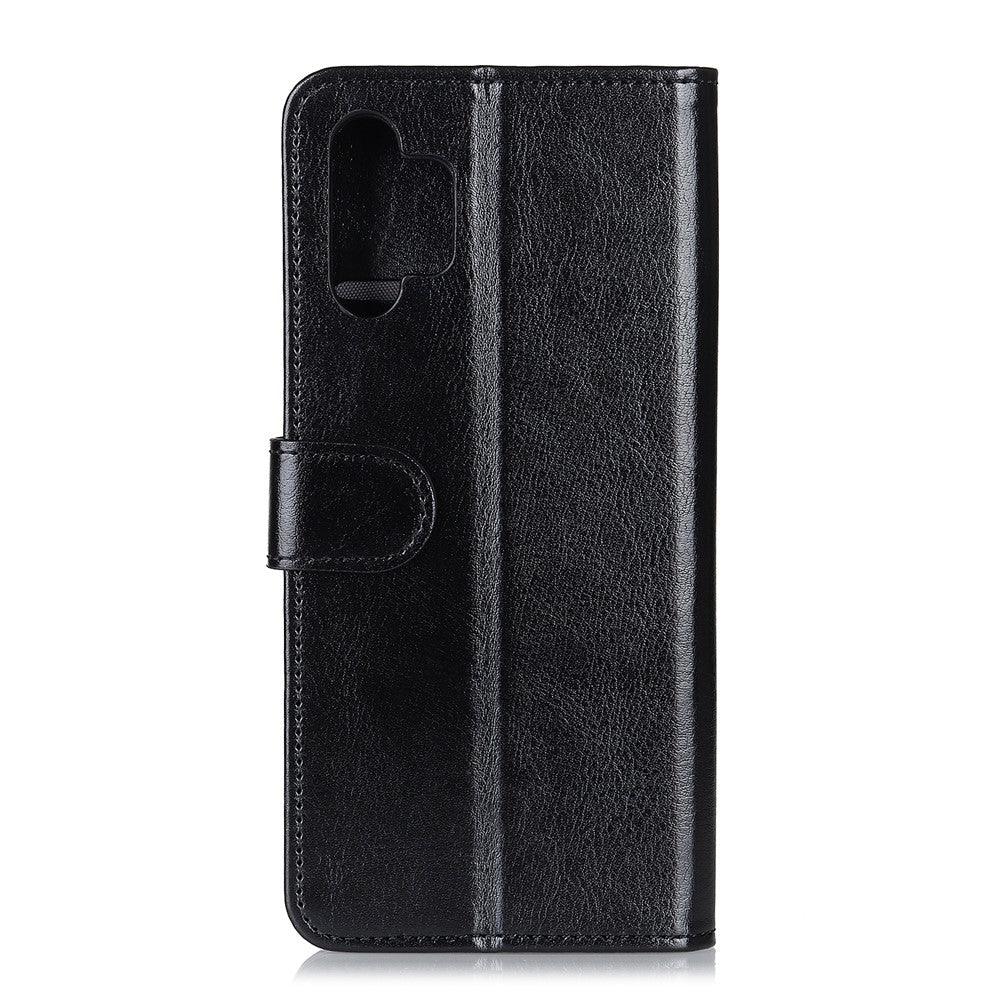 Crazy Horse Skin Leather Phone Wallet Stand Design Protective Shell for Samsung Galaxy A32 4G (EU Version)