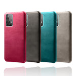 PU Leather Coated PC Phone Case Cover for Samsung Galaxy A52 4G / 5G / A52s 5G