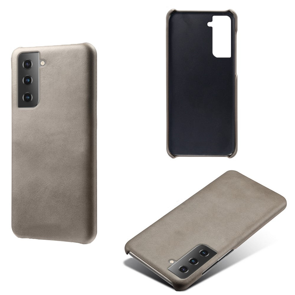 PU-læderbelagt PC-telefoncover til Samsung Galaxy S21+ 5G