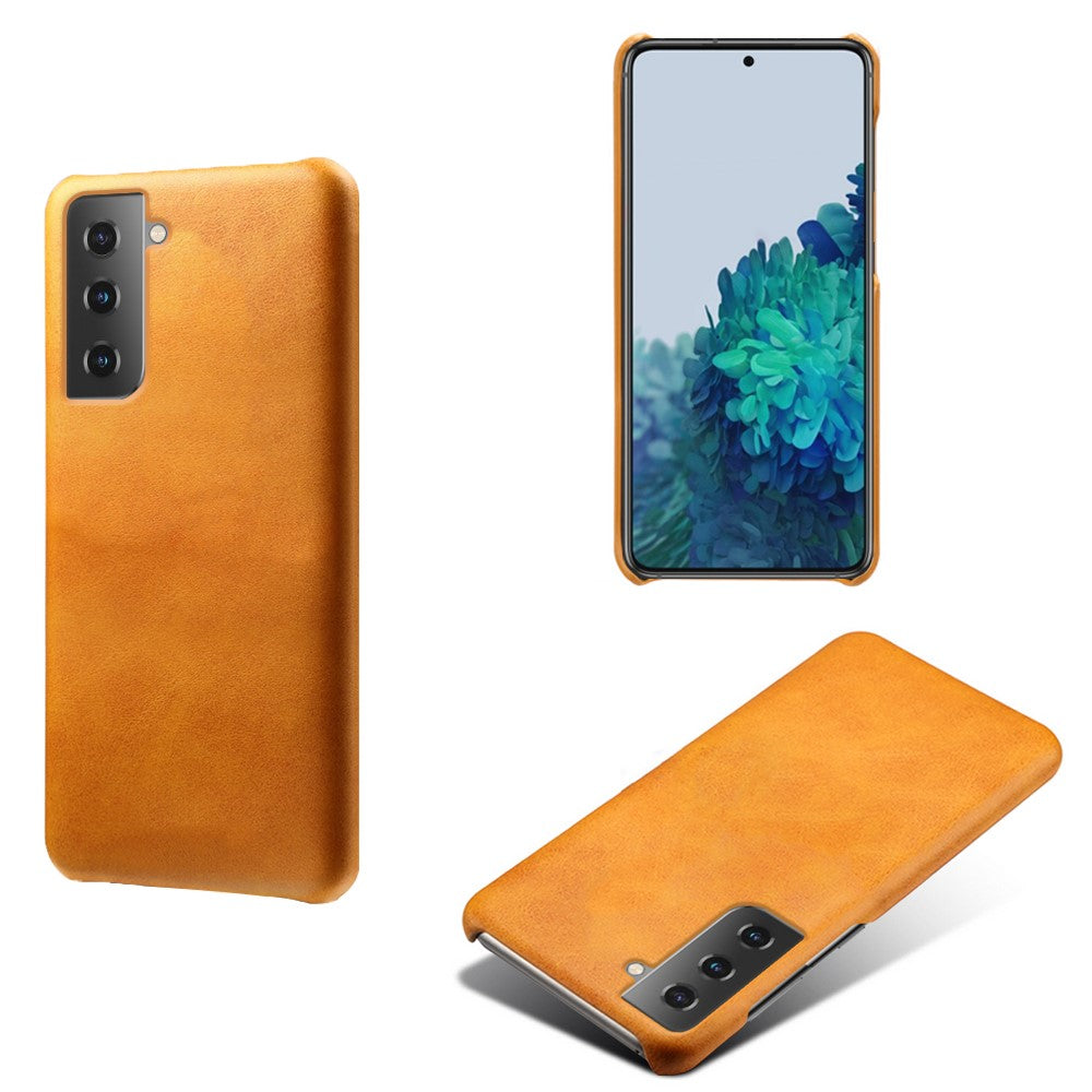 PU-læderbelagt PC-telefoncover til Samsung Galaxy S21+ 5G