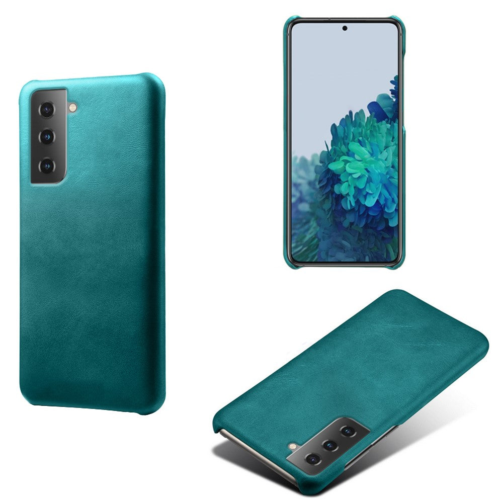 PU Leather Coated PC Phone Case for Samsung Galaxy S21+ 5G