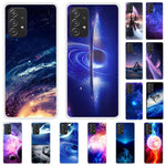 Starry Sky Pattern Printing TPU Soft Cell Phone Case for Samsung Galaxy A52 4G/5G / A52s 5G