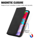 Auto-absorbed Vintage PU Leather Phone Casing for Samsung Galaxy A52 4G/5G / A52s 5G