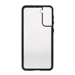 Lock Installation Metal Frame + Double Side Tempered Glass Full Protection Anti-spy Phone Case for Samsung Galaxy S21 4G/5G