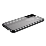 Lock Installation Metal Frame + Double Side Tempered Glass Full Protection Anti-spy Phone Case for Samsung Galaxy S21 4G/5G