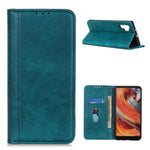 For Samsung Galaxy A32 4G (EU Version) Auto-absorbed Design Litchi Skin Split Leather Case Wallet Cover