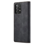 CASEME 013 Series Automatic Suction Leather Wallet Case for Samsung Galaxy A72 4G/5G