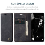 CASEME 013 Series Automatic Suction Leather Wallet Case for Samsung Galaxy A72 4G/5G