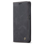 CASEME 013 Series Simple Design Automatic Suction Leather Wallet Case for Samsung Galaxy A32 5G/M32 5G