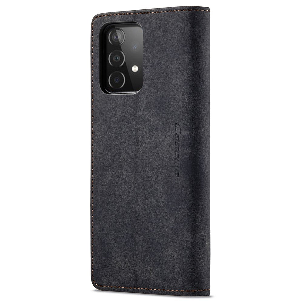 CASEME 013-serien Läderfodral för Samsung Galaxy A52 5G / A52 4G / A52s 5G Magnetiskt Självabsorberande Plånboksfodral