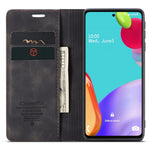 CASEME 013-serien Läderfodral för Samsung Galaxy A52 5G / A52 4G / A52s 5G Magnetiskt Självabsorberande Plånboksfodral