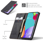 CASEME 013-serien Läderfodral för Samsung Galaxy A52 5G / A52 4G / A52s 5G Magnetiskt Självabsorberande Plånboksfodral