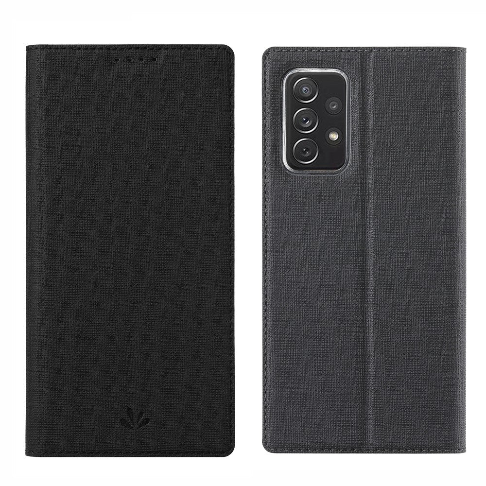 VILI DMX for Samsung A52 4G/5G / A52s 5G Cross Texture Leather Stand Case