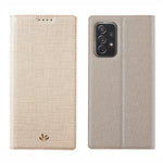 VILI DMX for Samsung A52 4G/5G / A52s 5G Cross Texture Leather Stand Case