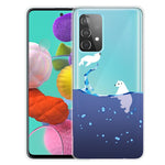 Mönstertryckt mjukt TPU-mobilskal för Samsung Galaxy A32 4G (EU-version)