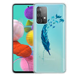 Mönstertryckt mjukt TPU-mobilskal för Samsung Galaxy A32 4G (EU-version)