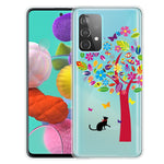 Mönstertryckt mjukt TPU-mobilskal för Samsung Galaxy A32 4G (EU-version)