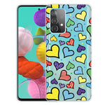Mönstertryckt mjukt TPU-mobilskal för Samsung Galaxy A32 4G (EU-version)