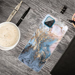 Mjukt TPU-skal med marmormönster till Samsung Galaxy A12