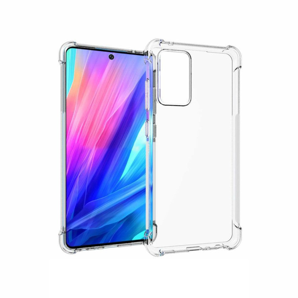Skridsikkert Cover Stødsikkert Gennemsigtigt Blødt TPU Beskyttelsescover til Samsung Galaxy A52 4G/5G / A52s 5G