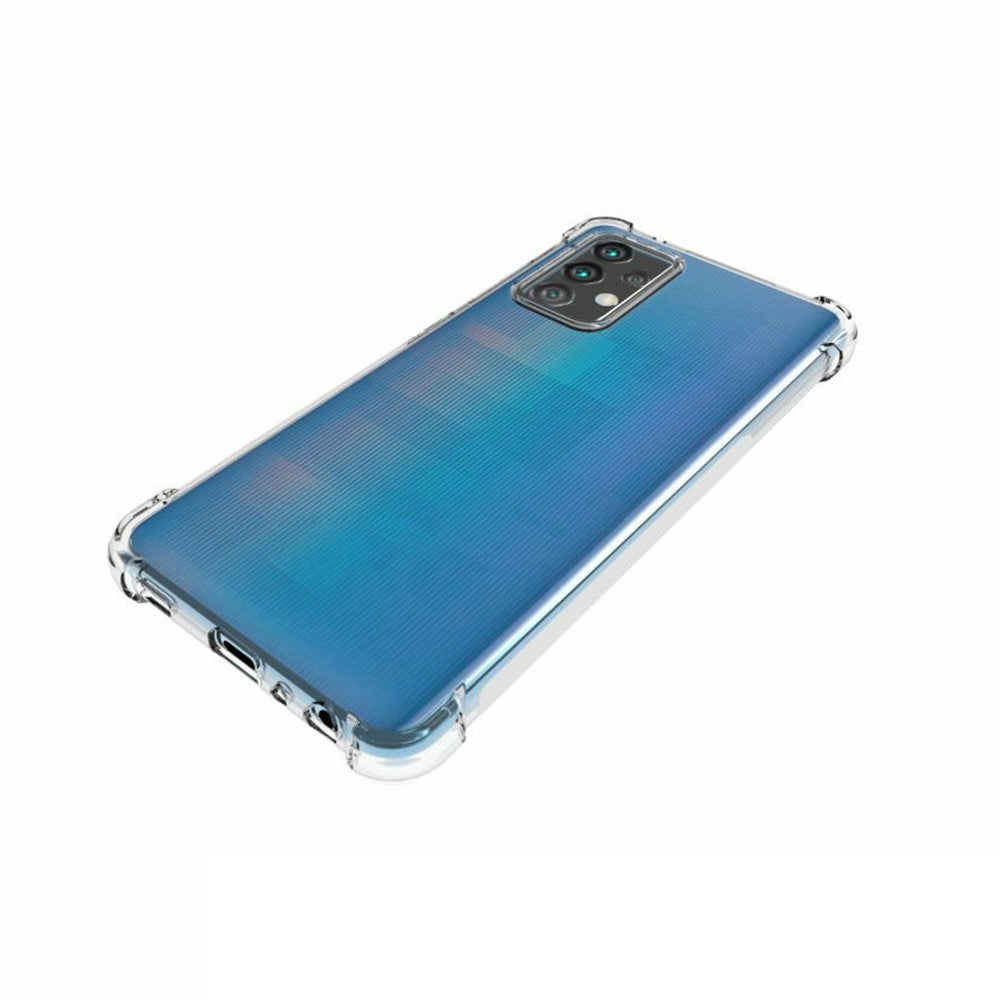 Skridsikkert Cover Stødsikkert Gennemsigtigt Blødt TPU Beskyttelsescover til Samsung Galaxy A52 4G/5G / A52s 5G