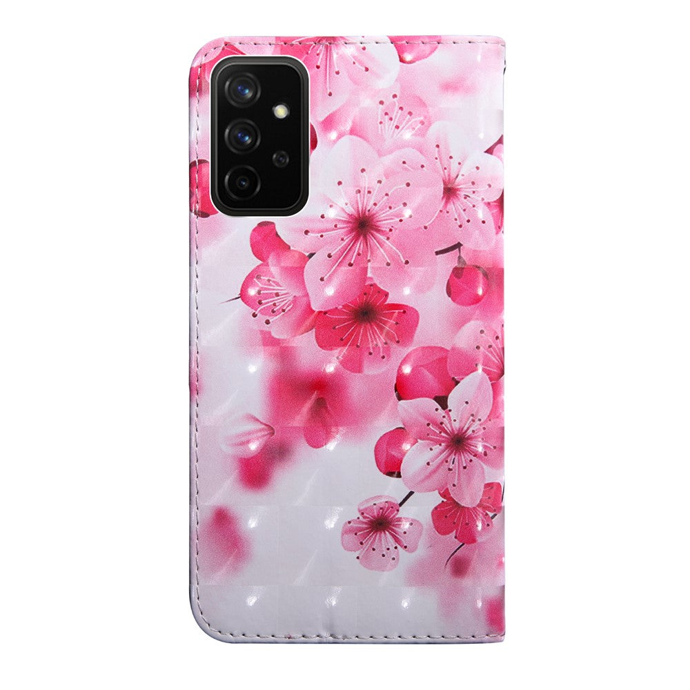 3D Pattern Printing Wallet Stand PU Leather Full-Protection Phone Cover Case for Samsung Galaxy A32 5G/M32 5G