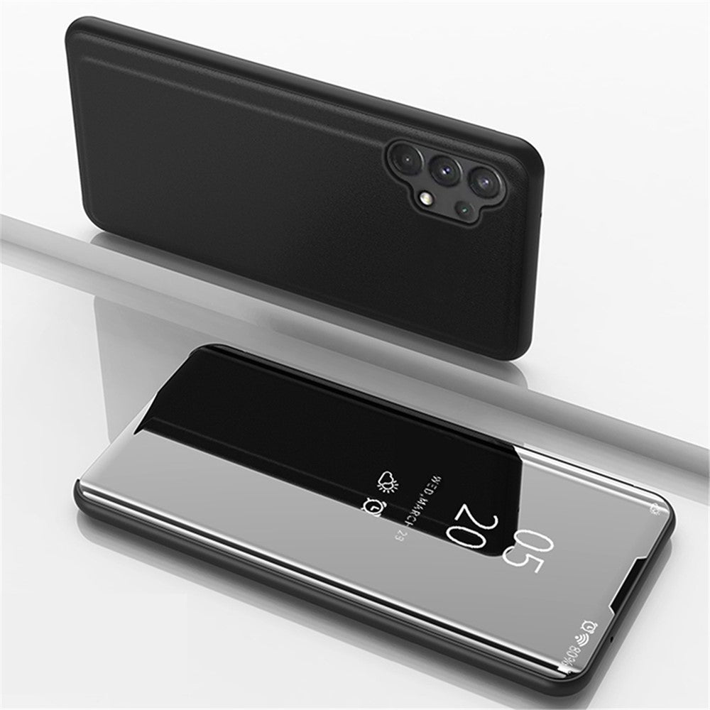 Samsung Galaxy A32 4G (EU) Flip Läderfodral med Stativ Helkroppsskyddande mobilfodral