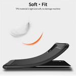 MOFI Carbon Fiber Brushed TPU Cover for Samsung Galaxy A32 4G (EU Version)