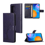 Owl Pattern Printing Design Leather Wallet Phone Cover for Samsung Galaxy A32 4G (EU Version)