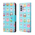 3D Pattern Printing Cross Texture Leather Wallet Stand Case Shell for Samsung Galaxy A32 4G (European Version)