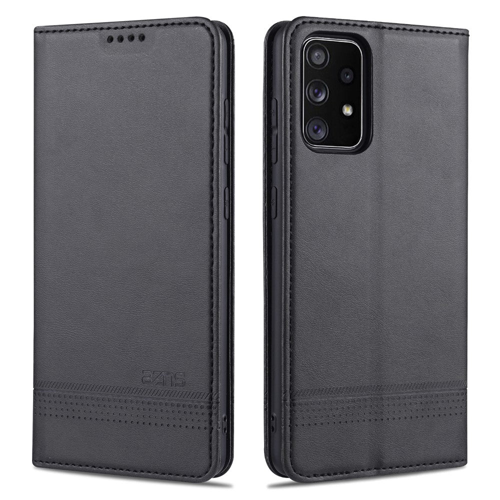 AZNS Selvsugende magnetisk lædercover med pungdesign til Samsung Galaxy A52 4G/5G / A52s 5G