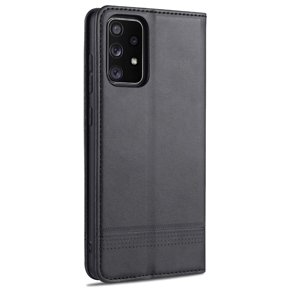 AZNS Selvsugende magnetisk lædercover med pungdesign til Samsung Galaxy A52 4G/5G / A52s 5G