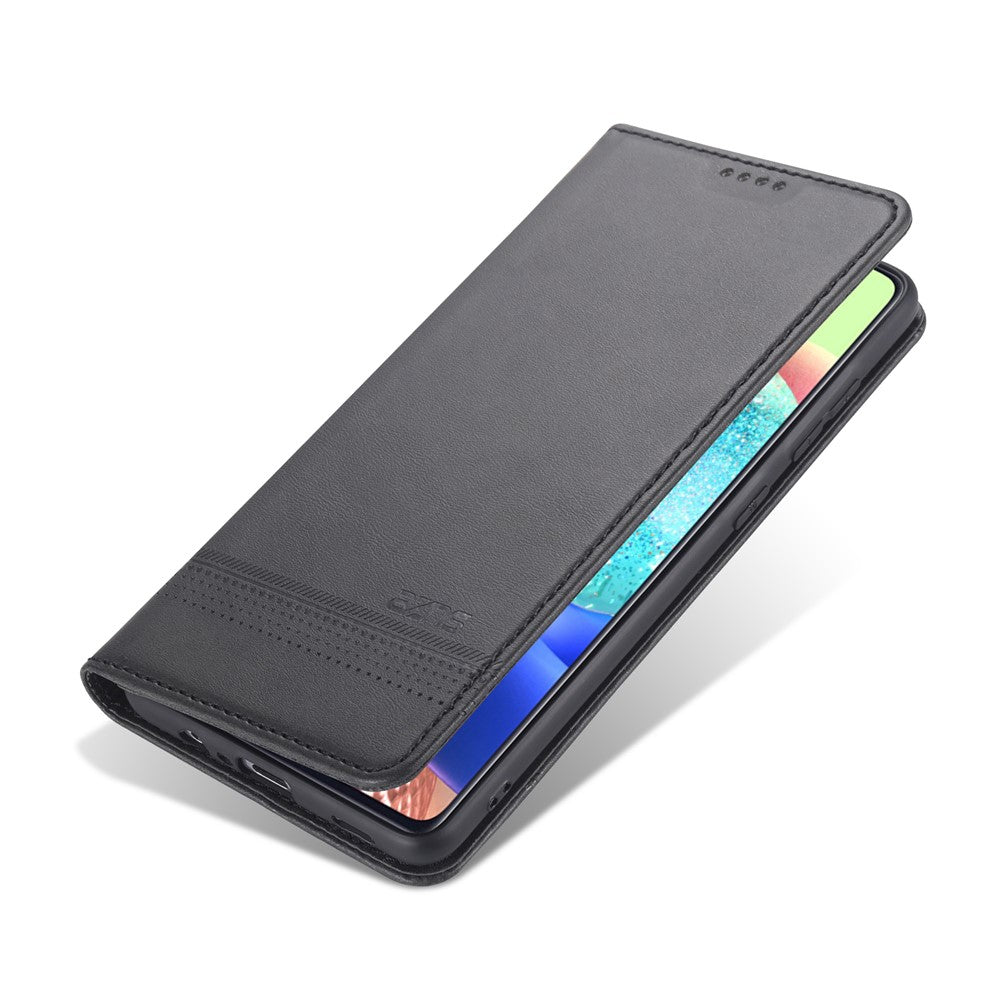 AZNS Selvsugende magnetisk lædercover med pungdesign til Samsung Galaxy A52 4G/5G / A52s 5G