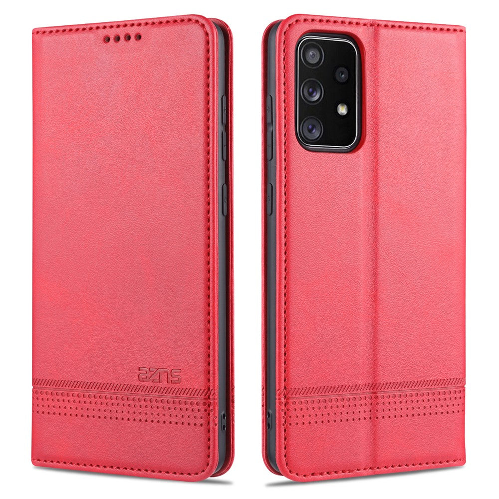 AZNS Selvsugende magnetisk lædercover med pungdesign til Samsung Galaxy A52 4G/5G / A52s 5G