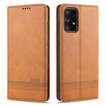 AZNS Selvsugende magnetisk lædercover med pungdesign til Samsung Galaxy A52 4G/5G / A52s 5G