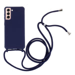 Soft TPU Case with Hanging Rope for Samsung Galaxy S21 4G/5G