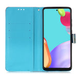 3D-mønstertryk PU-læderpung med stander til Samsung Galaxy A52 4G / 5G / A52s 5G