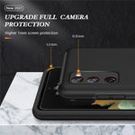 Støddæmpende hybridmobilcover med ringstativdesign til Samsung Galaxy S20 FE/S20 Fan Edition/S20 FE 5G/S20 Fan Edition 5G/S20 Lite/S20 FE 2022