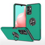 Anti-fald hybrid telefoncover med ringformet støttefod til Samsung Galaxy A32 5G/M32 5G