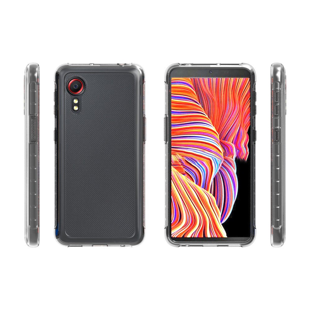 10Pcs/Pack Protective Case Watermark Resistant Flexible TPU Cover for Samsung Galaxy Xcover 5