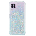 Glitterpulver Quicksand TPU Skyddande Baksida Skal till Samsung Galaxy A12