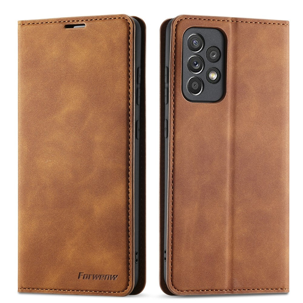 FORWENW Fantasy Series Läderfodral med Skin Feeling till Samsung Galaxy A52 4G/5G / A52s 5G