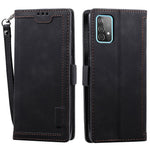 Vintage Splicing Style Wallet Stand Leather Flip Phone Casing for Samsung Galaxy A52 4G/5G / A52s 5G