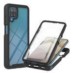 3-i-1 Heltäckande Skyddsskal i PC + TPU med PET-skärmskydd för Samsung Galaxy A12