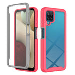 3-i-1 Heltäckande Skyddsskal i PC + TPU med PET-skärmskydd för Samsung Galaxy A12